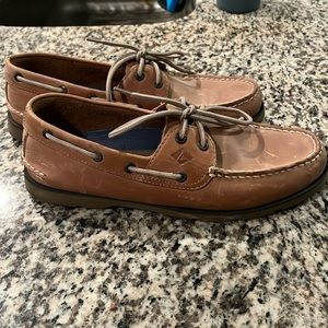 Sperry boat shoes light brown 9.5 men’s